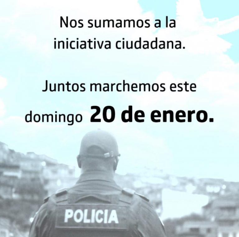 Marcha contra el terrorismo para el domingo a las 9 a.m.
