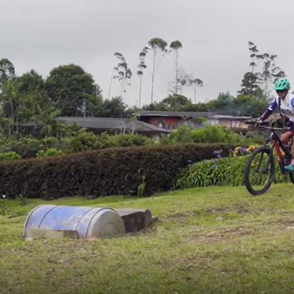 obstáculos en la bicicleta