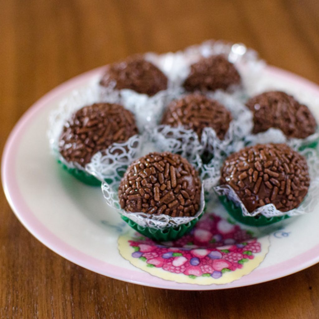 Brigadeiros de chocolate