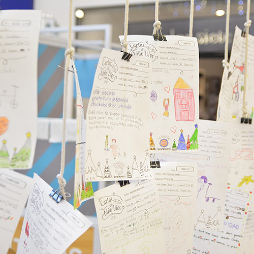 Cartas al Niño Dios en El Tesoro