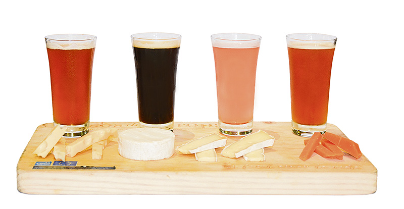 Combinar quesos y cervezas