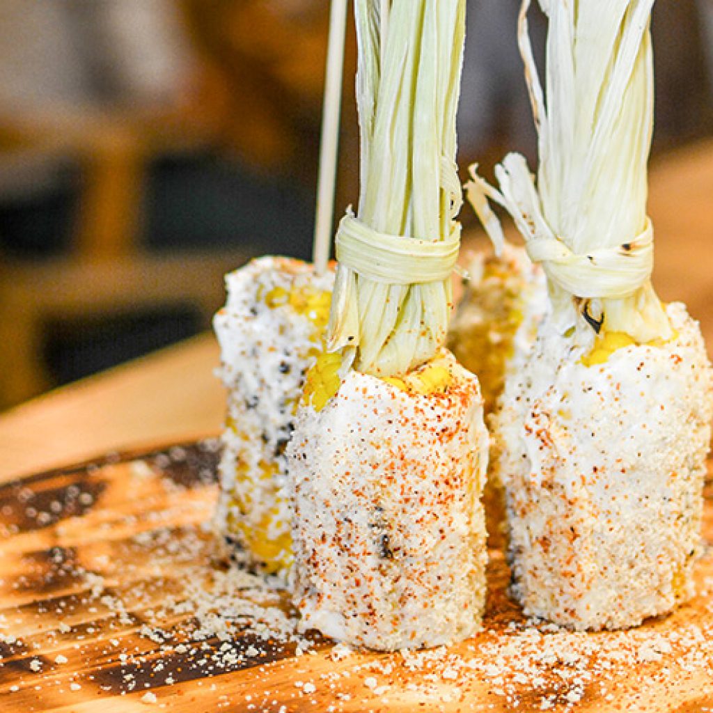 Elotes rostizados
