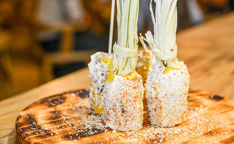 Elotes rostizados