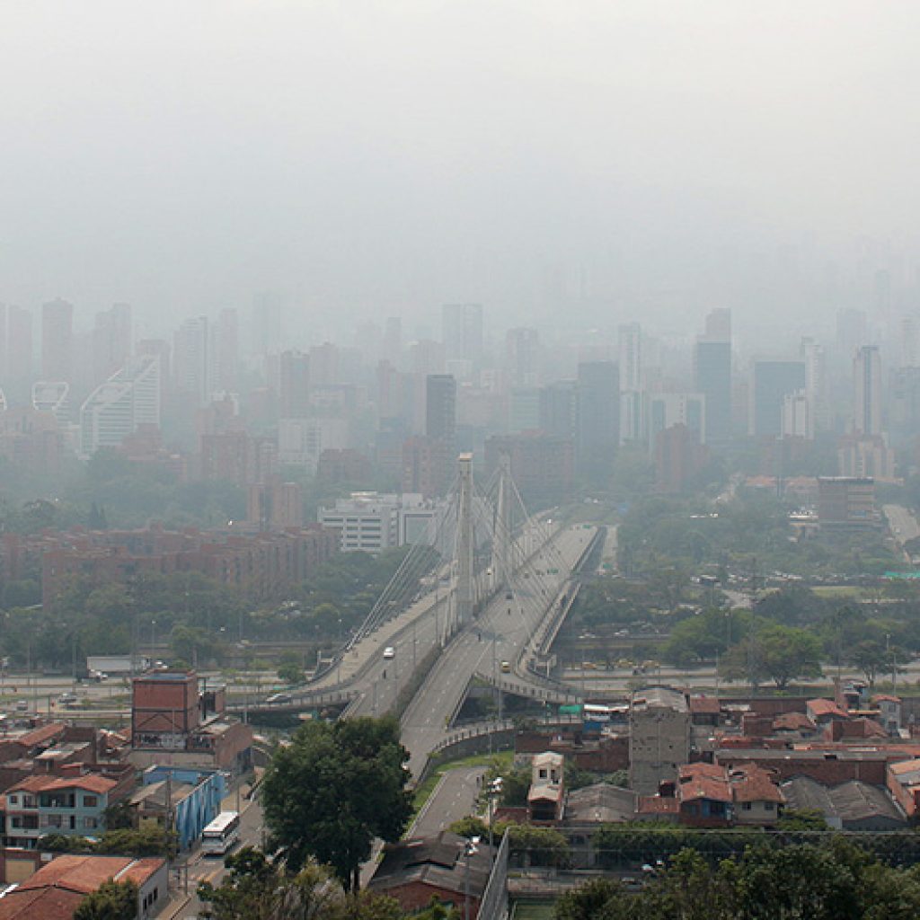 Contaminación del aire en Medellín