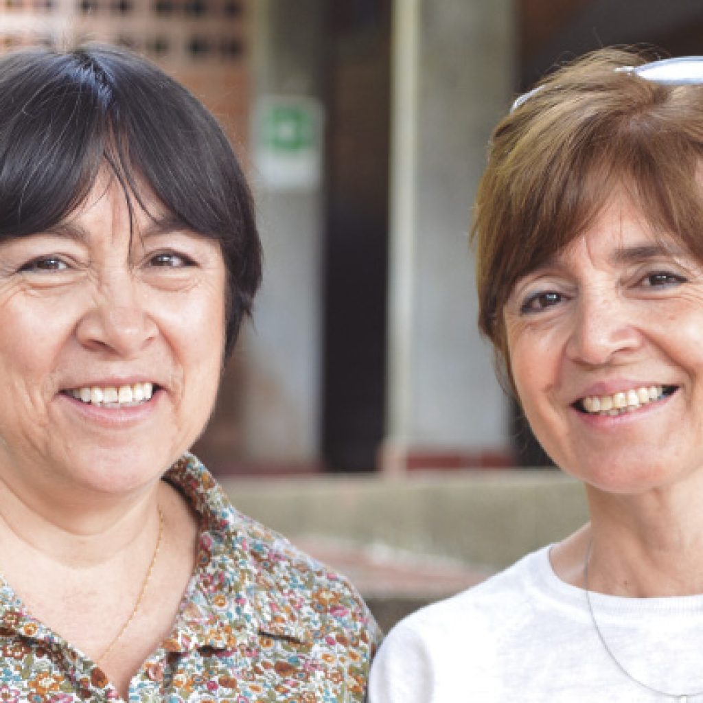 Ana Isabel Duque y Laura Victoria Duque, maestras y fundadoras del Colegio Waldorf Isolda Echavarría.