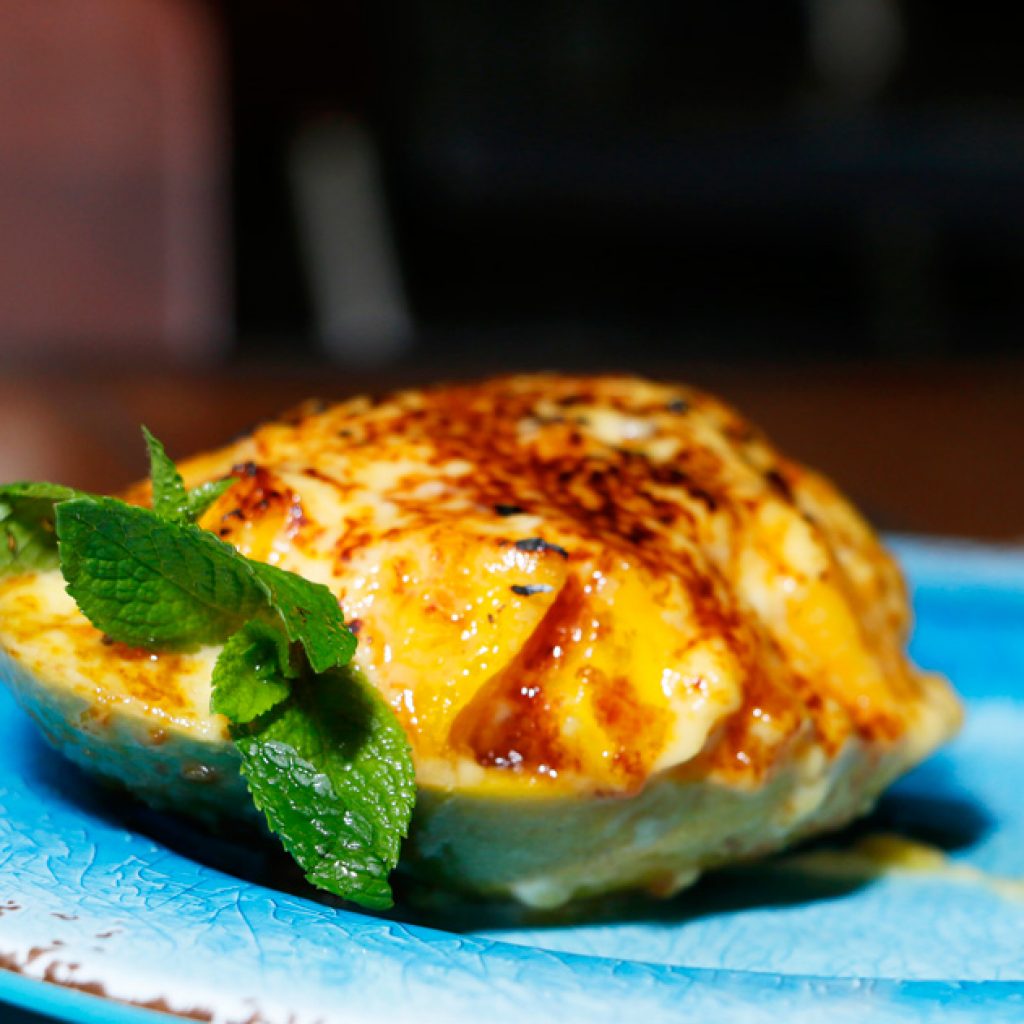 Créme brûlée de mango