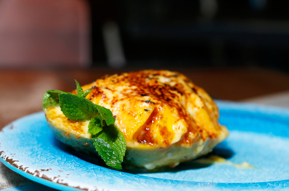 Créme brûlée de mango