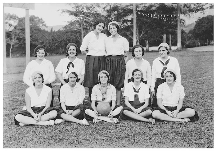 equipo de baloncesto femenino del Club Campestre.