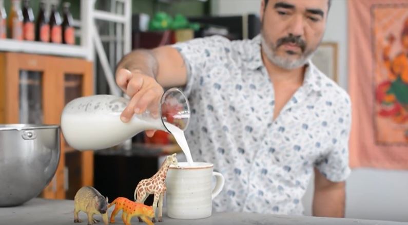 licuado de nueces