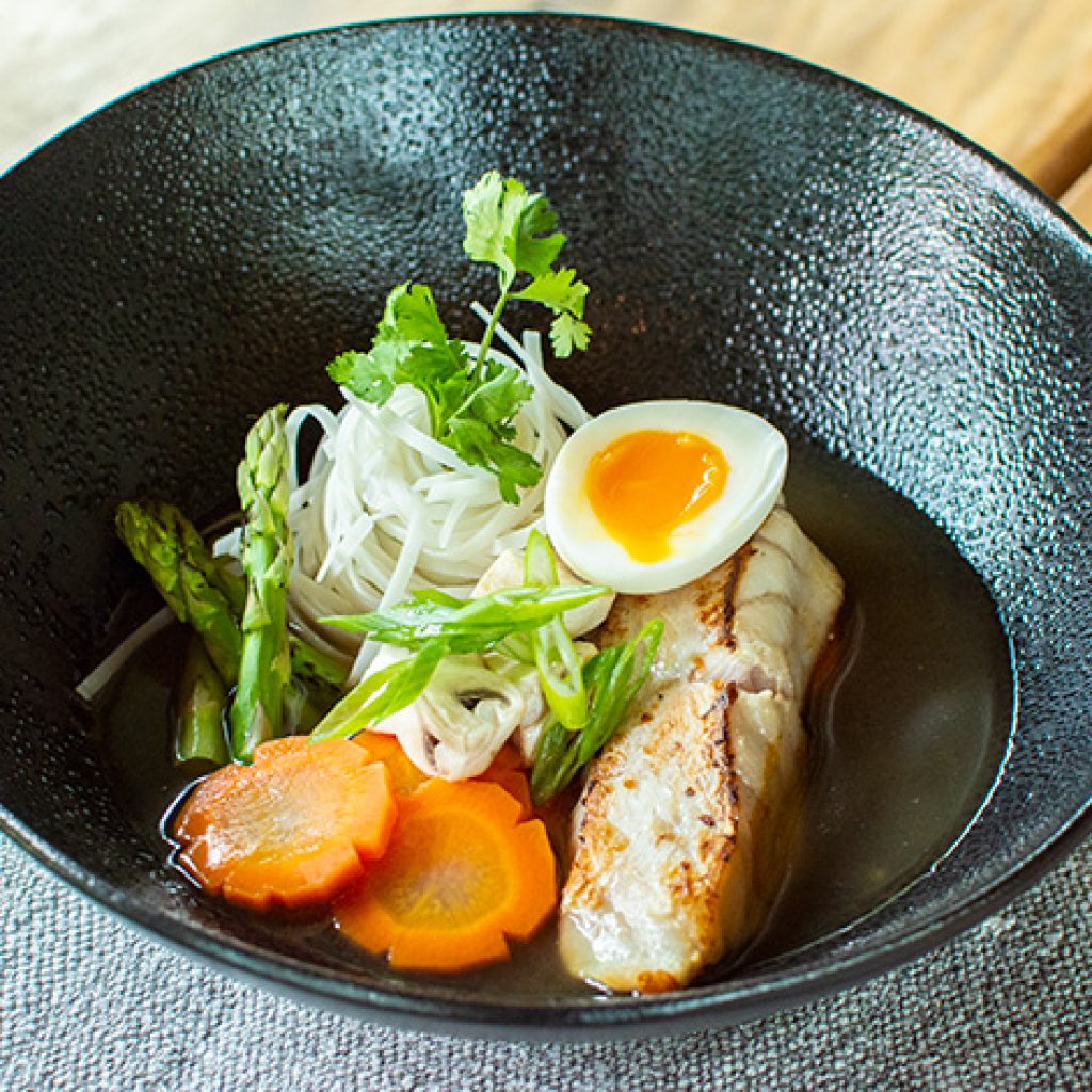 Receta Ramen de pescado