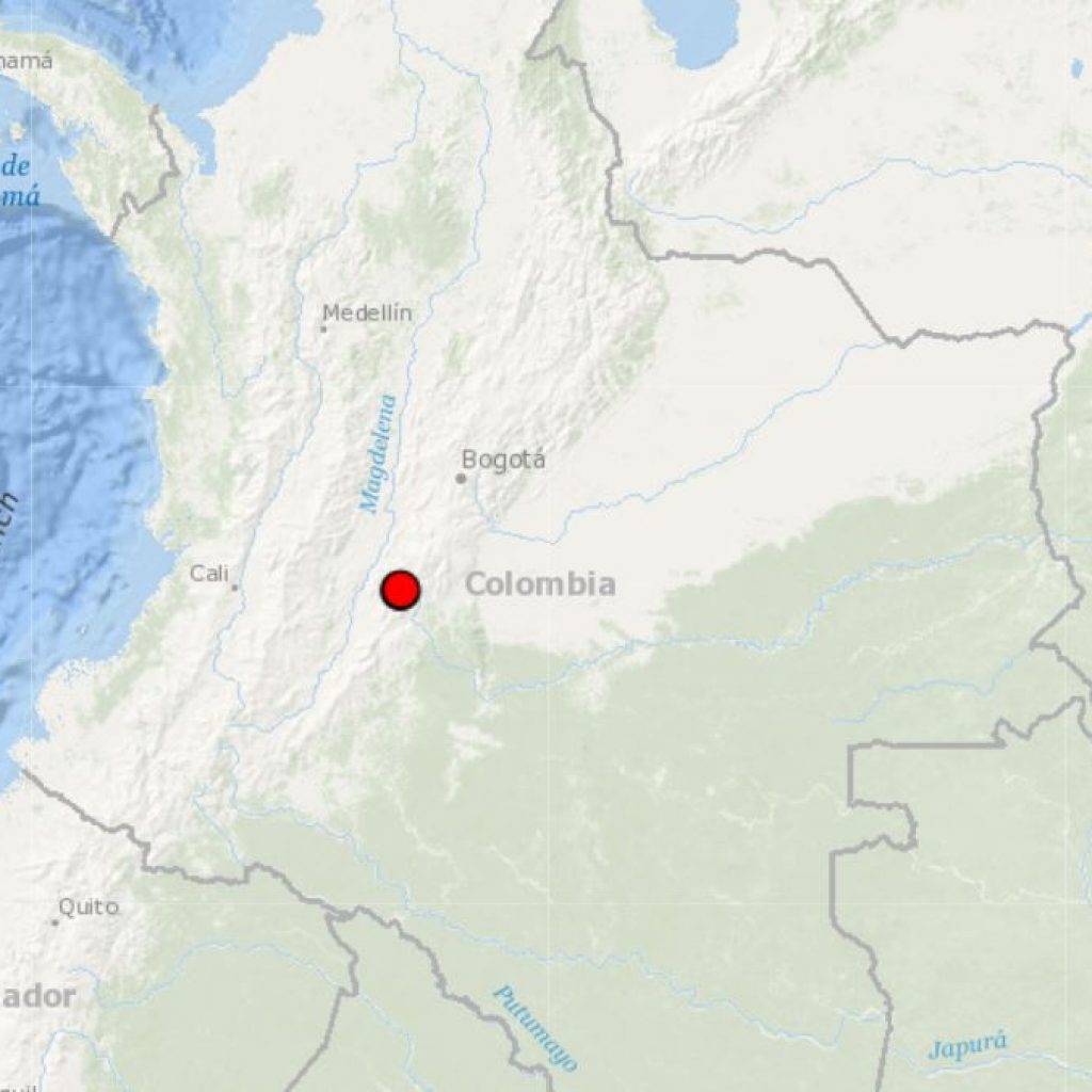 Temblor en Huila