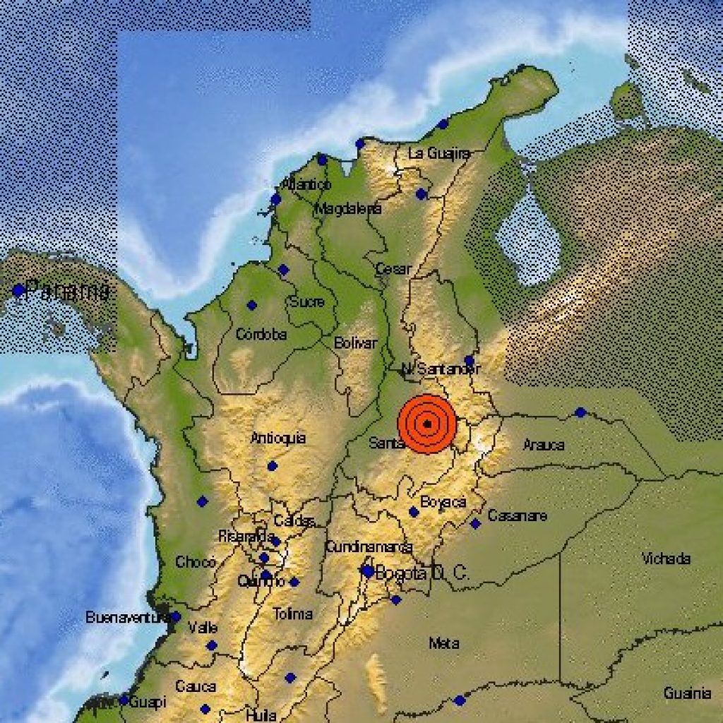 Sismo en Medellín
