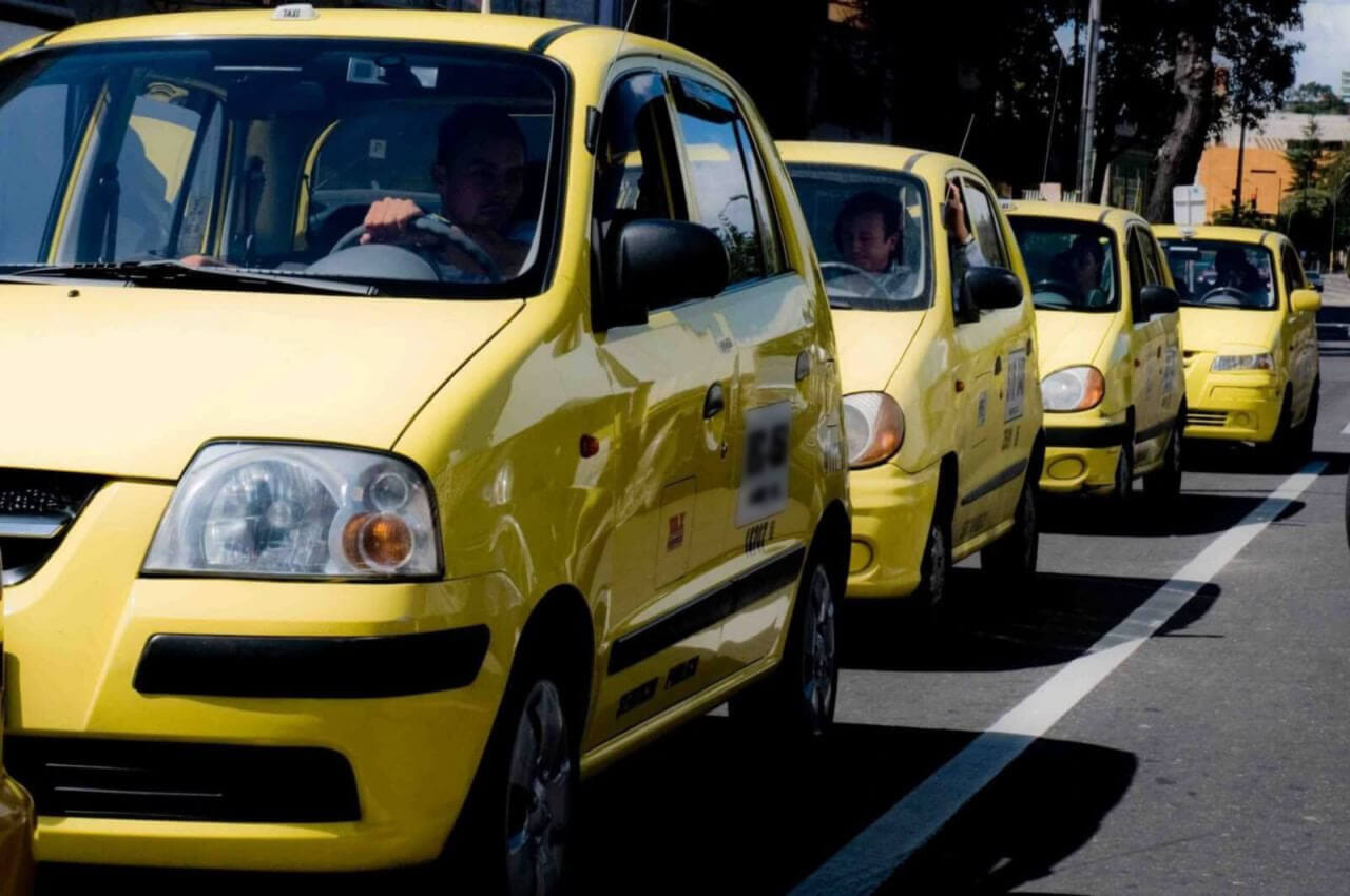 movilización de taxistas