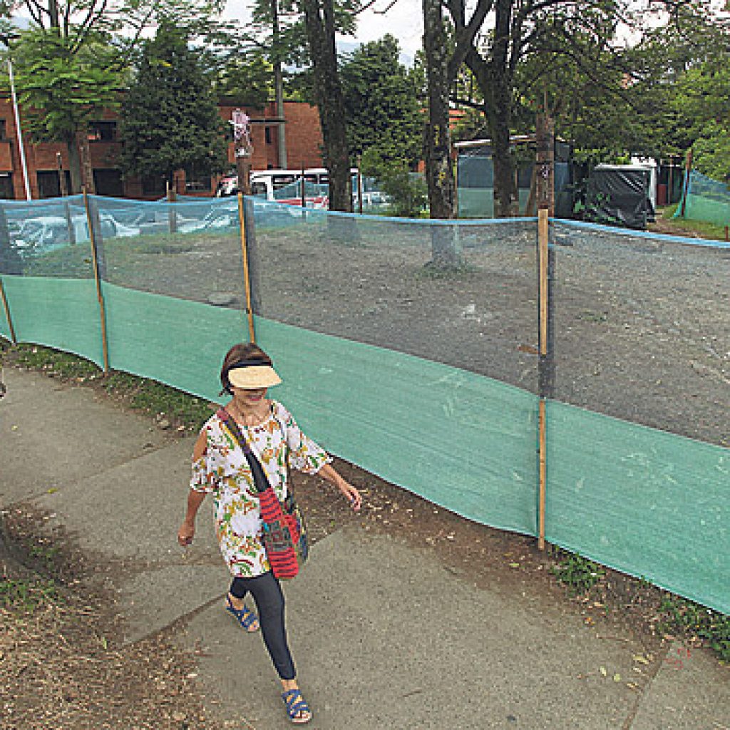 Tras el fallo del Tribunal, la Alcaldía de Envigado ordenó el desalojo del campamento verde