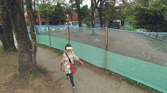 Tras el fallo del Tribunal, la Alcaldía de Envigado ordenó el desalojo del campamento verde